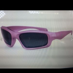 ZAN SEATTLE PINK SMOKE RIDING GLASSES WITH FOAM